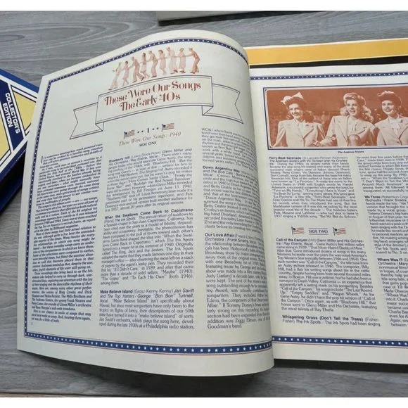 Those Were Our Songs The Early 40s Readers Digest RCA 7 LP Record Box Set